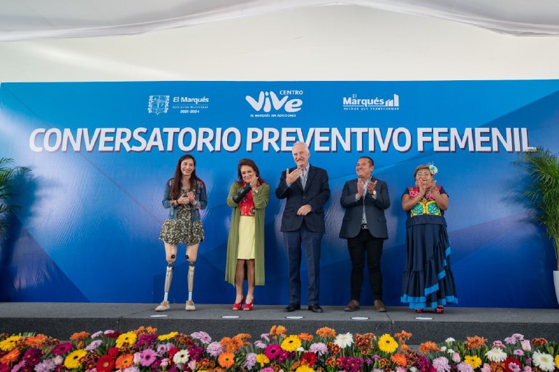  Municipio de El Marqués realizó primer Conversatorio Preventivo Femenil