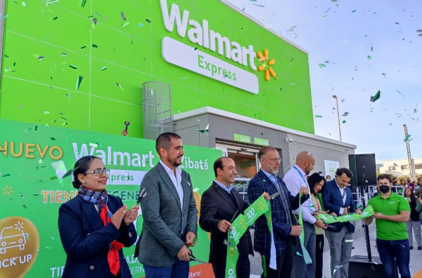  Walmart Express inaugura su tienda número 100 en Zibatá, Querétaro