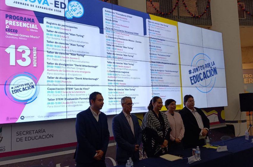  Realizarán congreso STEM “Innova-ED” en Querétaro