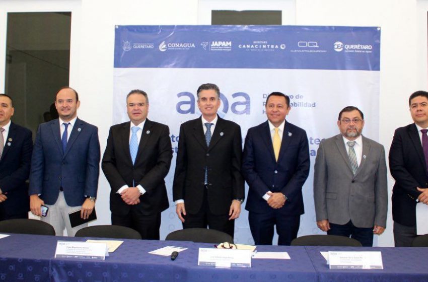  Se suma Canacintra al Distintivo de Responsabilidad Hídrica en la Industria, aQa