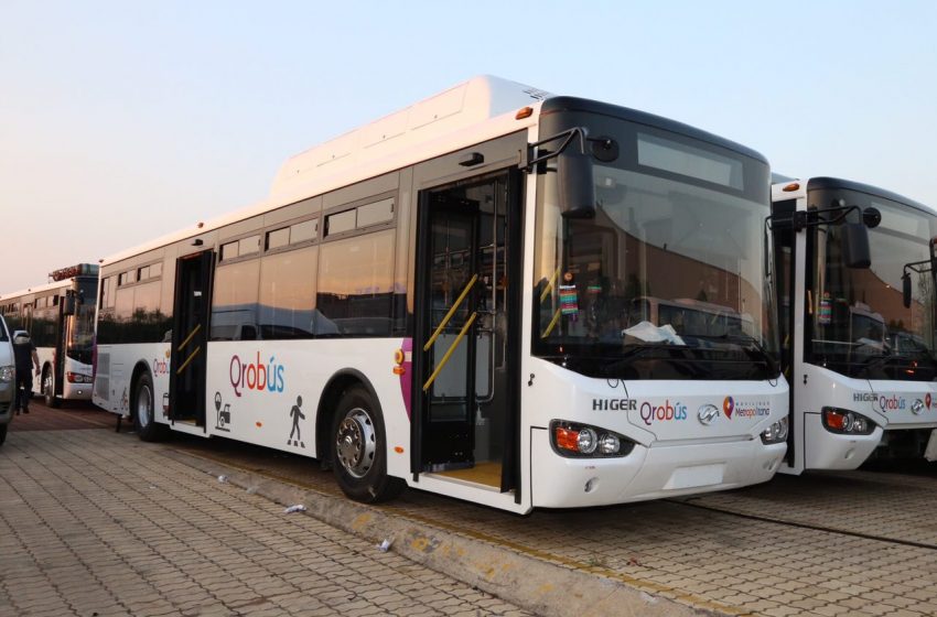  Comienzan pruebas piloto de internet en 80 autobuses de Qrobús