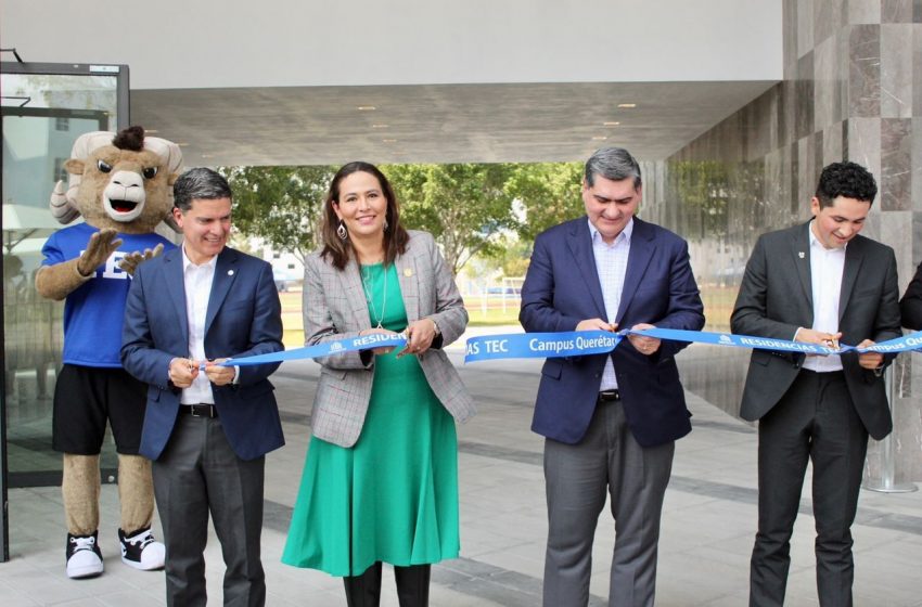  Inauguran edificio de residencias del Tec de Monterrey