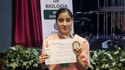  Gana estudiante UAQ bronce en Olimpiada Nacional de Biología