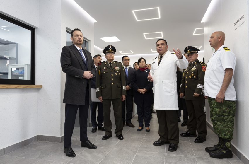  Inauguran instalaciones del Agrupamiento de Sanidad Militar de la XVII Zona Militar