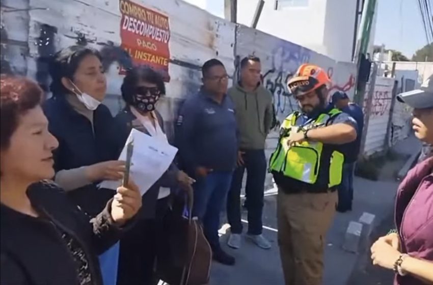  Vecinos de El Porvenir se manifiestan en contra de gasolinera