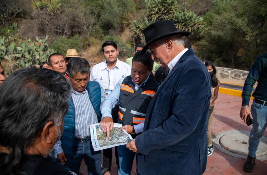  Supervisan y entregan obras de urbanización en comunidades de El Marqués