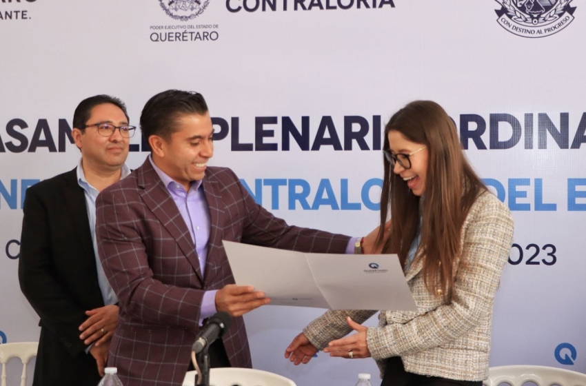  Corregidora recibe a la Comisión de Permanente de Contralores del Estado