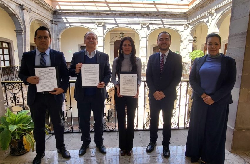  ST y Coparmex Querétaro firman convenio de colaboración