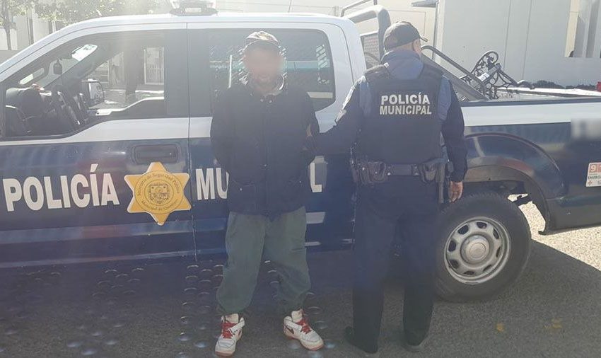  Presunto delincuente es detenido en Loma Bonita