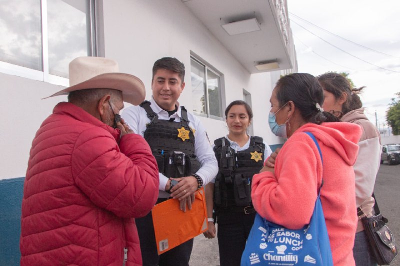  Elementos de la SSPM resguardan a adulto mayor perdido