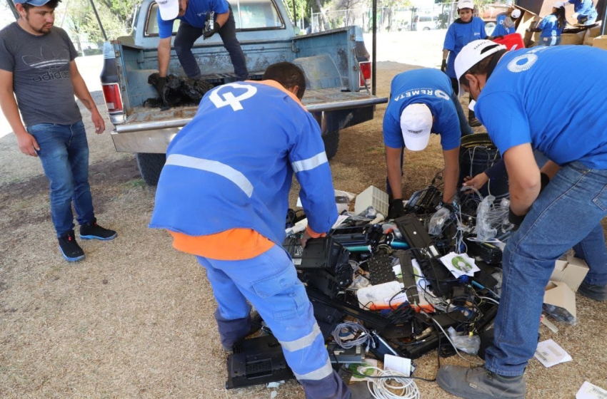  Hoy se realiza la Megajornada de Acopio de Residuos de Manejo Especial