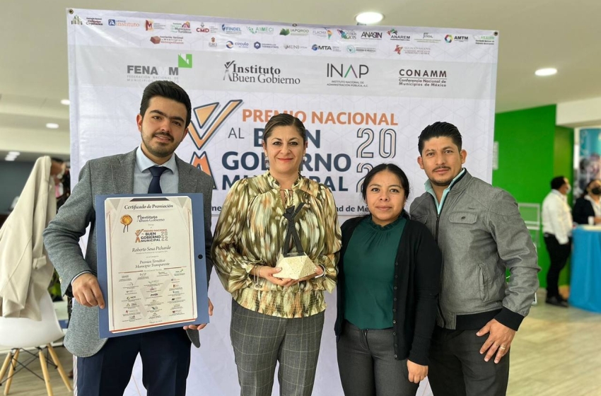  Corregidora recibe premio “Municipio Transparente”