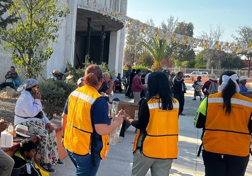  Realiza Sesa operativo sanitario en peregrinación al templo de Jesús de la Portería San Juan