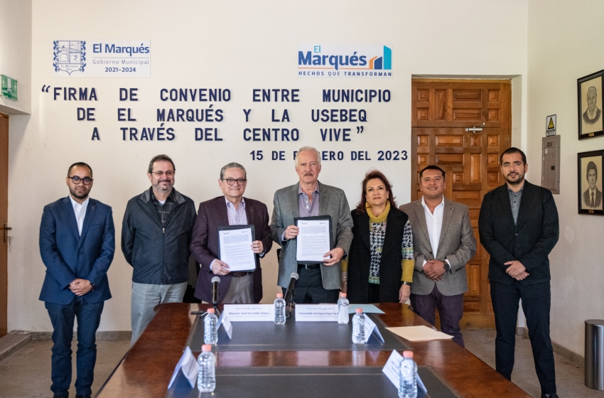  USEBEQ y municipio de El Marqués se unen para prevenir conductas de riesgo en planteles educativos