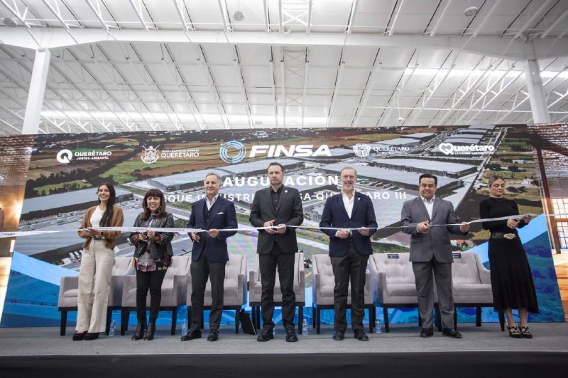  Inauguran parque industrial FINSA Querétaro III