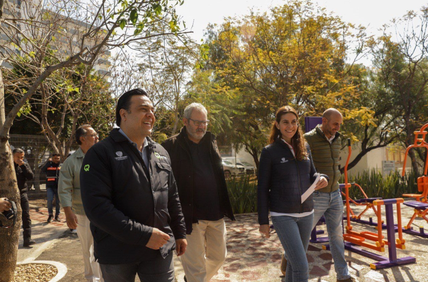  Entrega Luis Nava rehabilitación del parque La Cañada