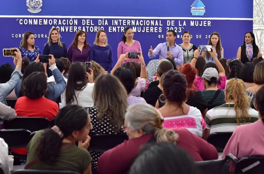  Conmemoran Día Internacional de la Mujer en Corregidora