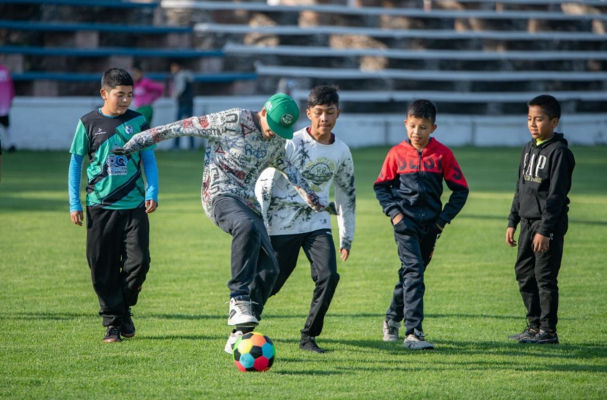  Se inaugura en El Marqués liga infantil y juvenil de fútbol