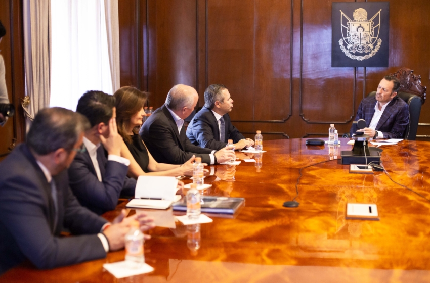  Se reúne gobernador con directivos de Grupo Financiero Citibanamex