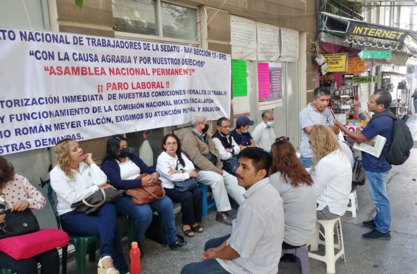 En Sedatu, toma nacional de oficinas; también Querétaro.