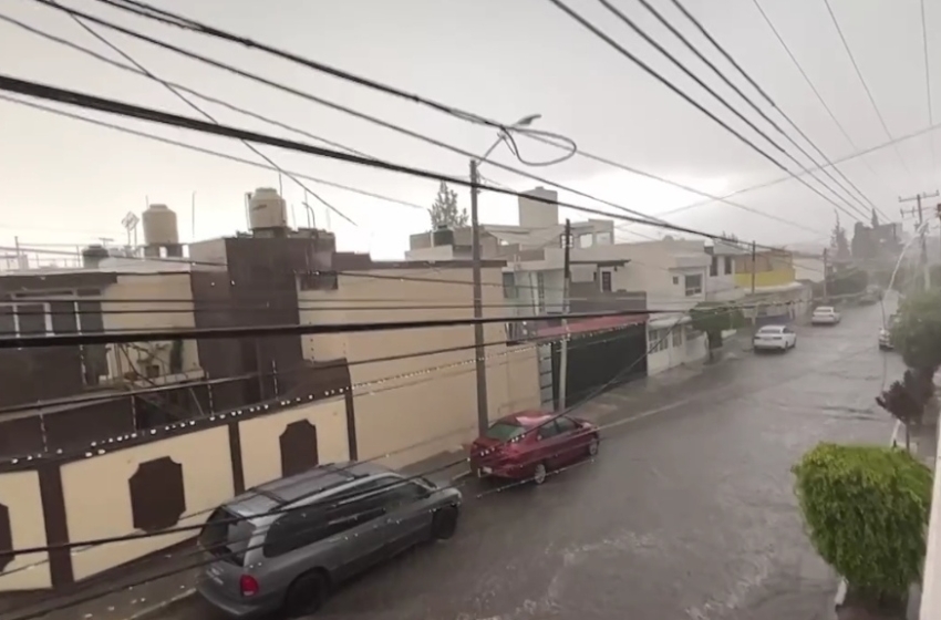  Llueve por fin en Querétaro