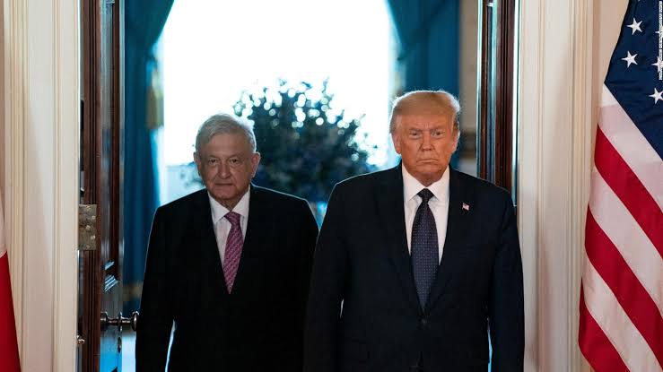  AMLO reitera desacuerdo a proceso contra Trump