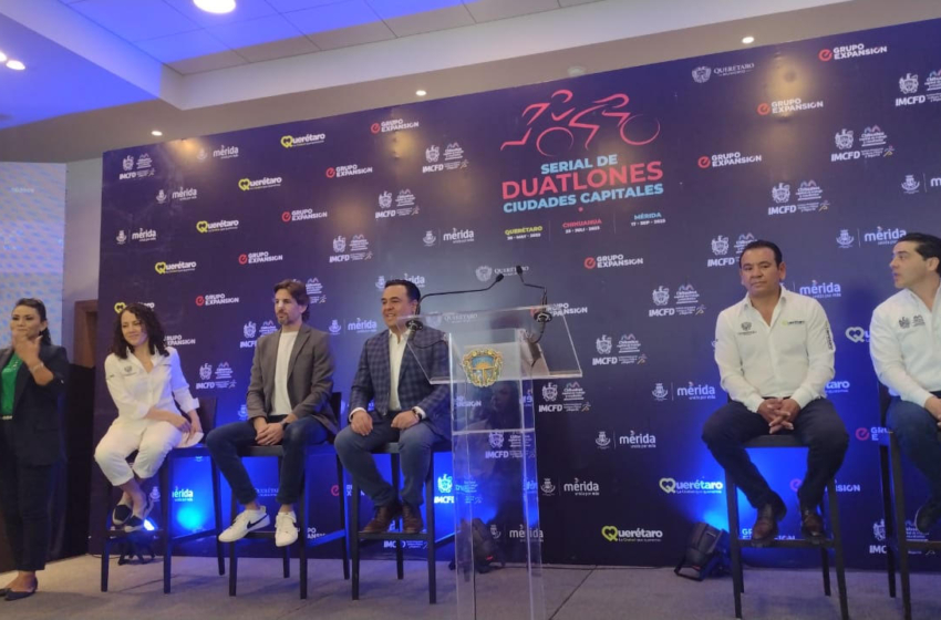  Querétaro será parte del primer Serial de Duatlón de Ciudades Capitales