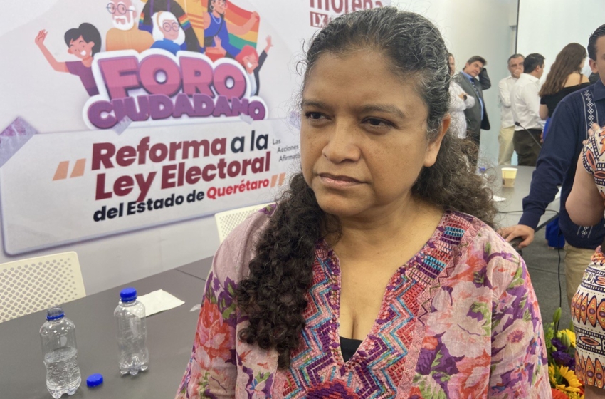  Morena con buena aceptación en San Juan del Río, Querétaro, Tolimán y Pinal de Amoles: Rufina Benítez
