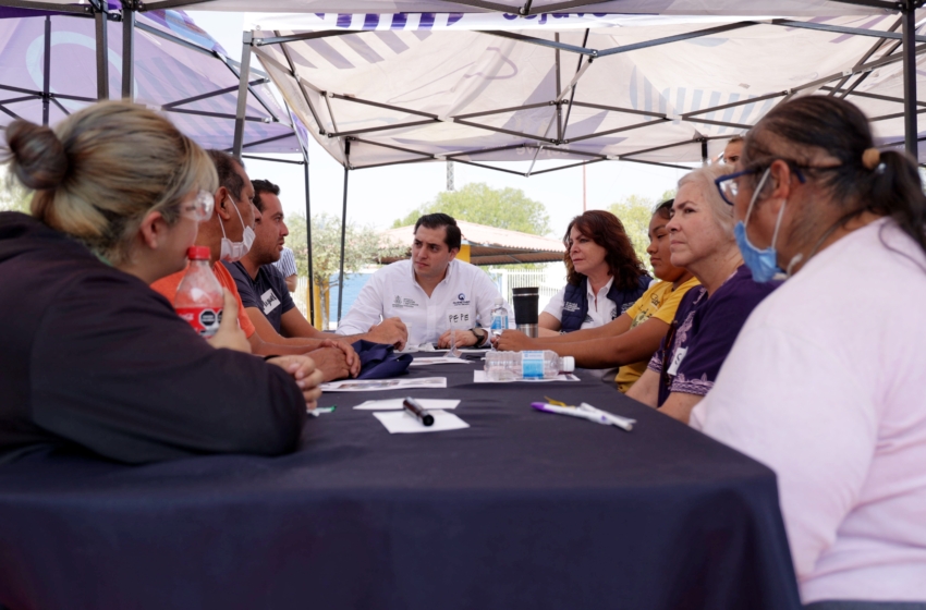  Vecinos de La Pradera participaran las en decisiones de obra pública