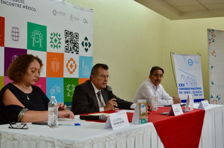  Presentan Congreso Nacional de Inmunología Querétaro 2023