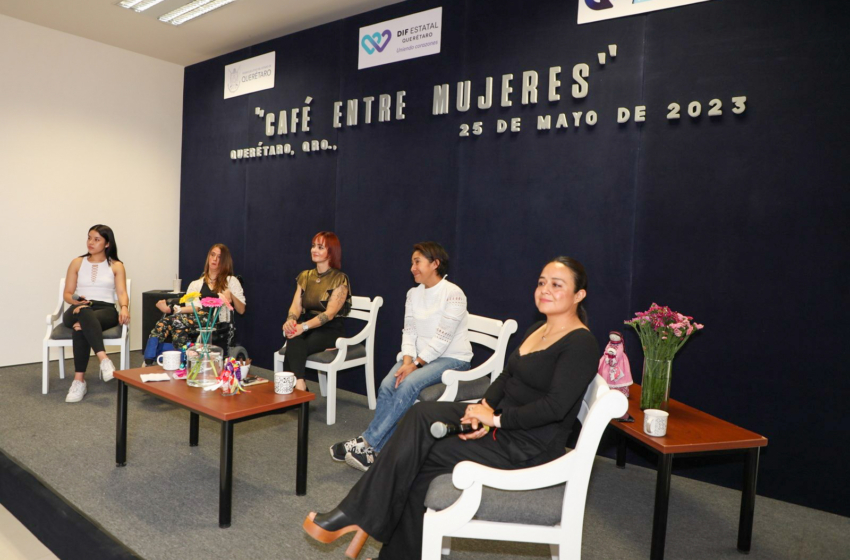  Presenta SEDIF conversatorio Café entre mujeres