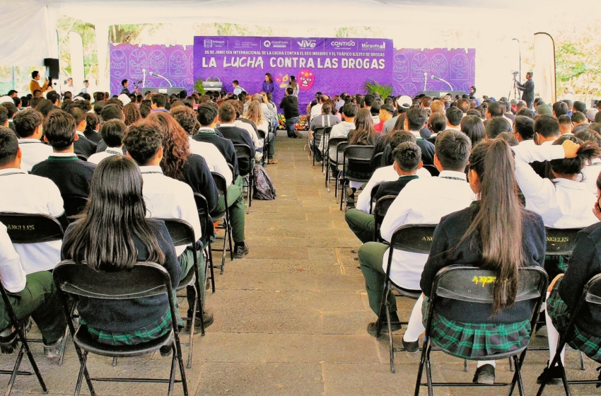  Arrancan jornadas para concientizar sobre el uso y tráfico de drogas ilícitas