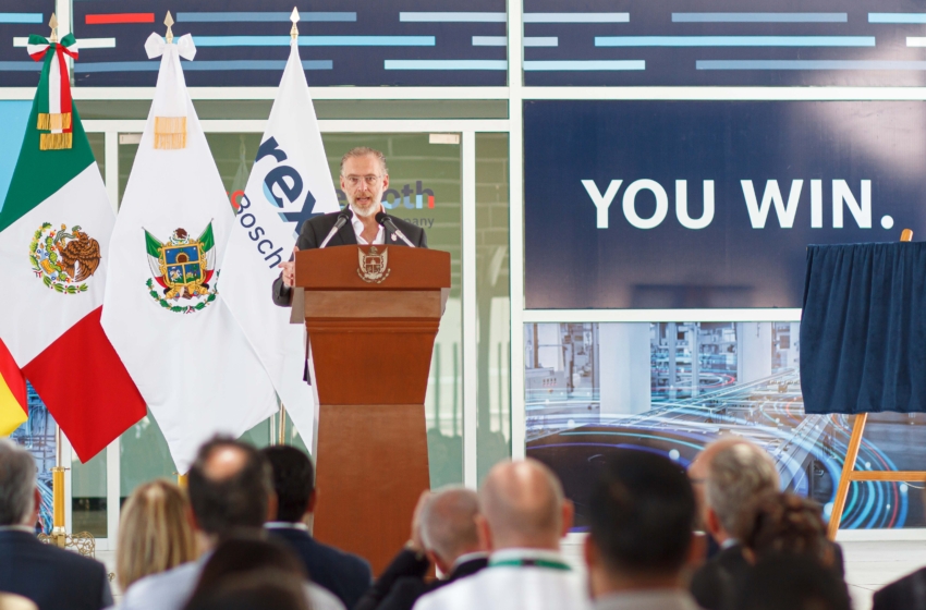  Inauguran una segunda planta Bosch Rexroth en Querétaro