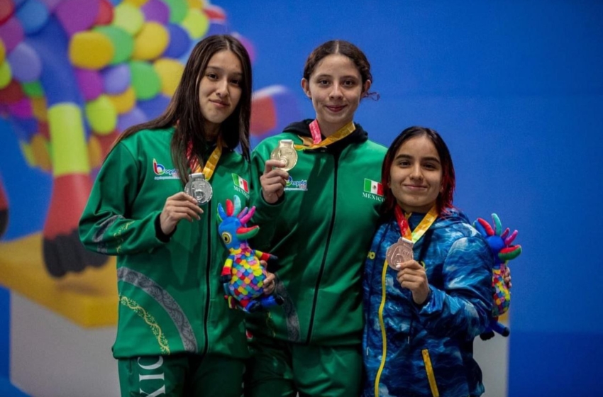  Paratleta queretana conquista medallas de  oro y plata en los Juegos Parapanamericanos Juveniles