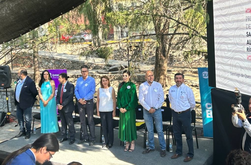  Saneamiento Alternativo del Río Querétaro beneficiará a 797 mil personas