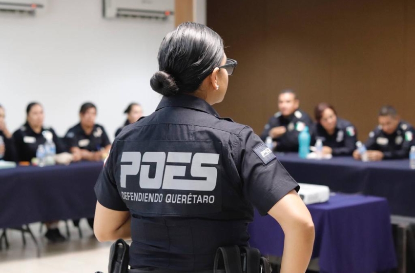  Policías de El Marqués reciben capacitación para atender a grupos vulnerables