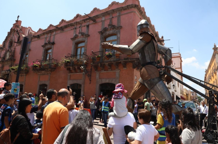  Con el Festival Experimental, “Aquiles” continúa conquistando el Centro Histórico de Querétaro*