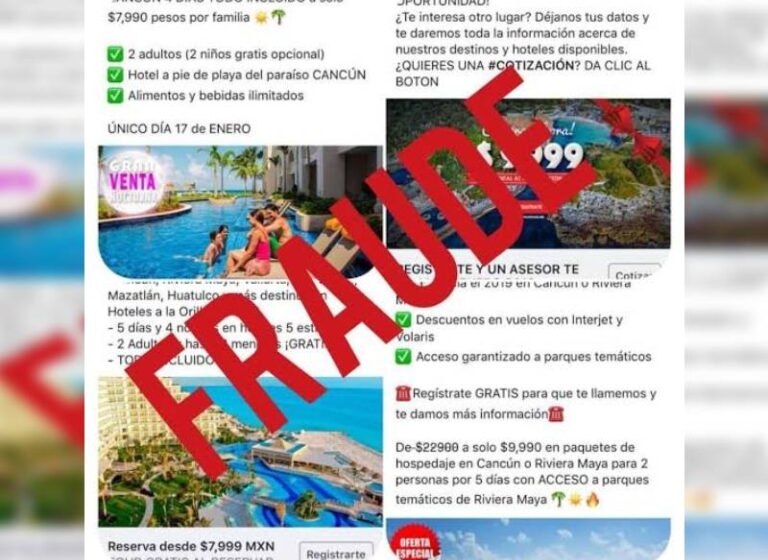  De cada 100 quejas dirigidas a agencias de viajes, 80 son por fraude: Martha García