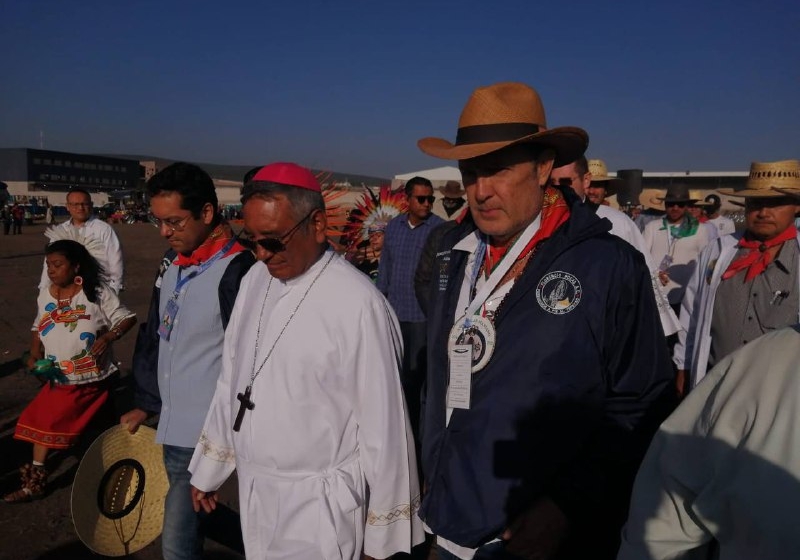  Celebra Kuri “solidaridad” de los peregrinos al encabezarlos rumbo a la Basílica de Guadalupe