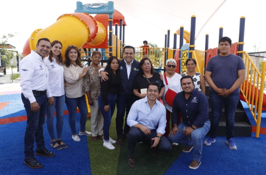  Entregan nuevo parque “Benito Juárez” en la capital