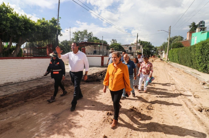  Supervisa Roberto Cabrera obras en San Javier; invierten 1.14 millones de pesos