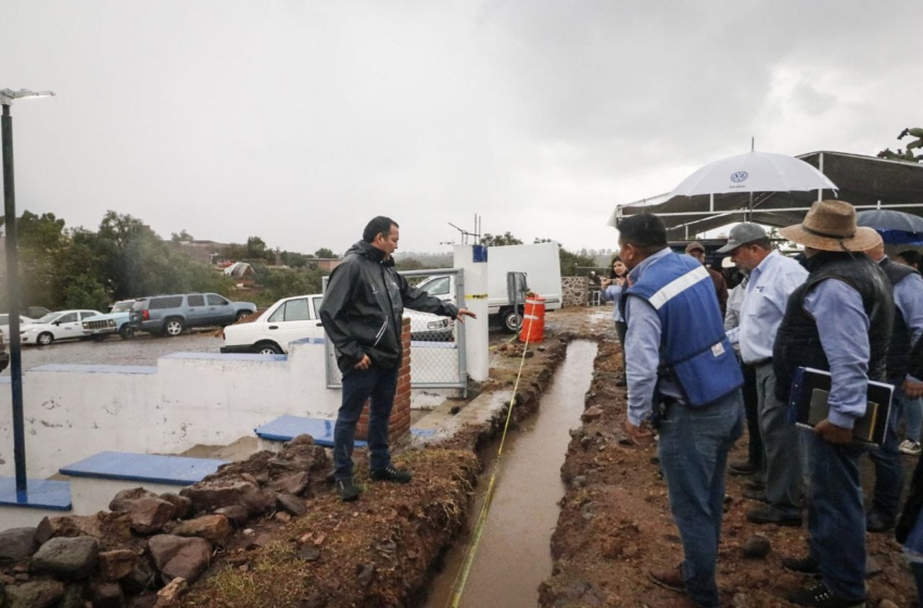  Arrancan obras en red de agua potable de El Sitio: SJR