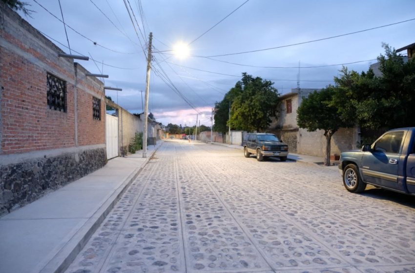  Obras en San José El Alto al 82%