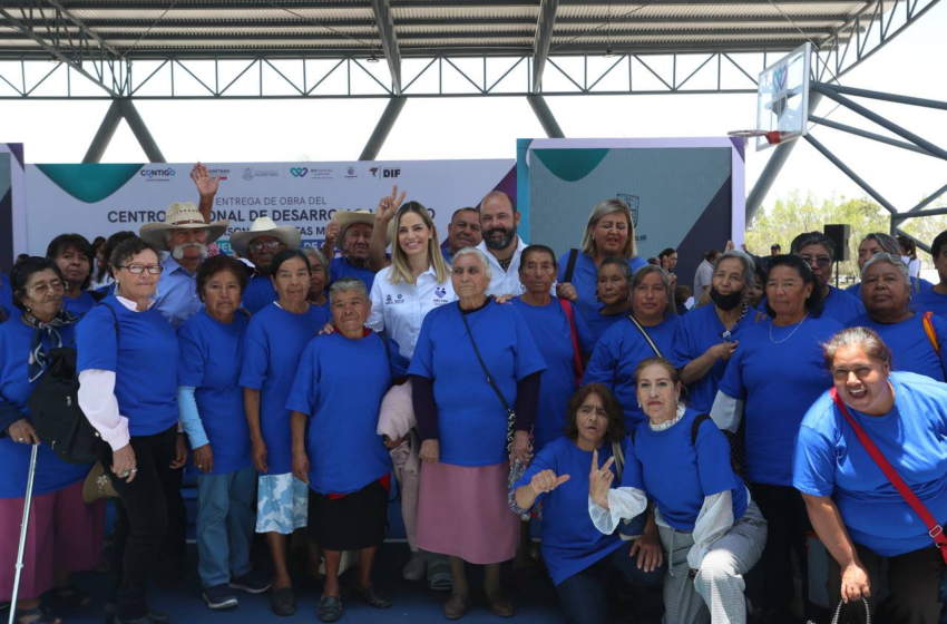  Listo el Centro para Adultos Mayores “Consuelo Martínez Gómez”, en San Juan del Río