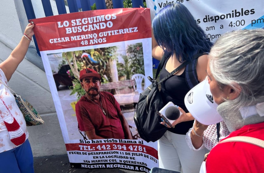  César Merino Gutiérrez desapareció en Querétaro y su madre inicia su búsqueda