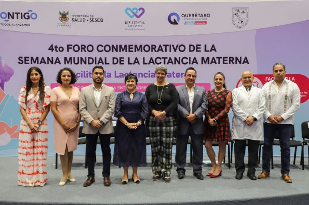  Realizan Foro estatal de Lactancia Materna en la UAQ