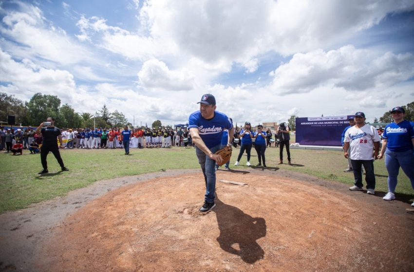  Dan arranque a la Liga Municipal de Béisbol en SJR