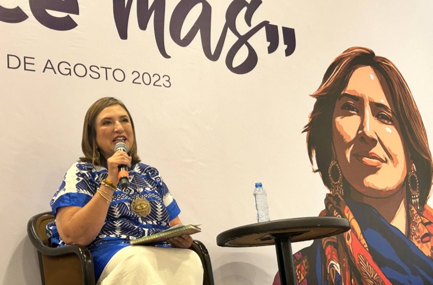  México “se ha tardado” en elegir a una mujer presidenta: Xóchitl Gálvez