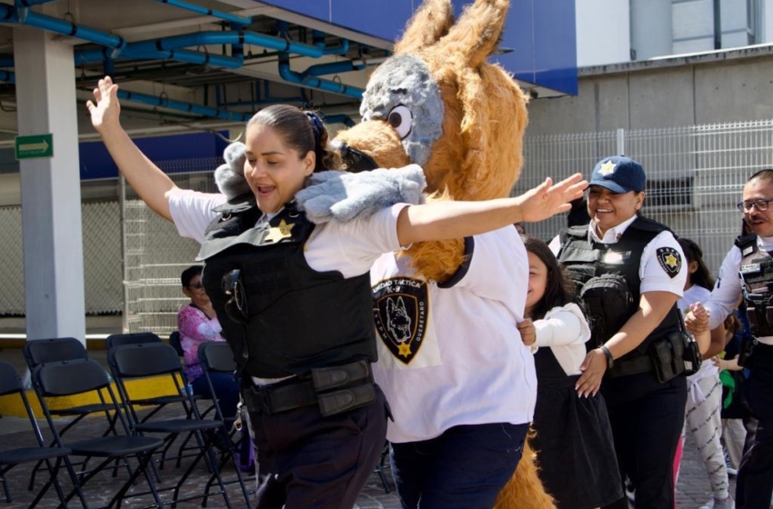  Con el curso de verano “Sumergiéndome en el trabajo de mi mamá y papá policía”, se fortalecen lazos familiares