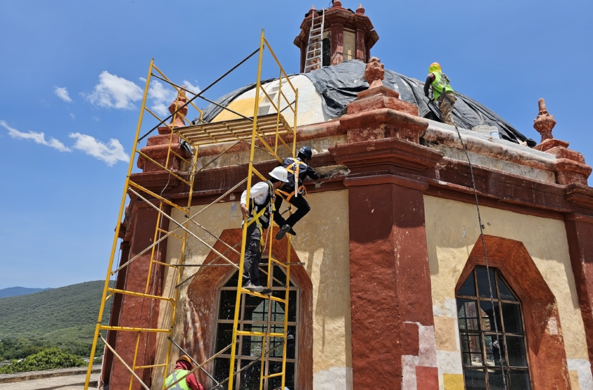  Comienzan trabajos de restauración y conservación de la Misión Santiago de Jalpan